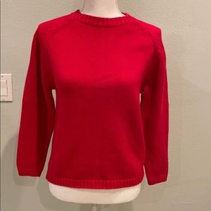 GAP Kids Sweater Red Long Sleeve Kids Size 7-8